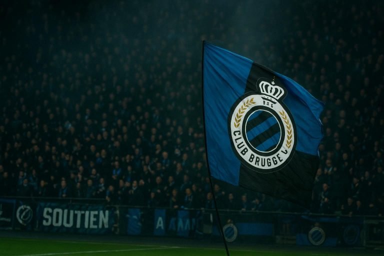 Algemene wedstrijdsfeer rond Club Brugge tijdens een Europese avond