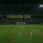 Union SG in actie tijdens een competitiewedstrijd