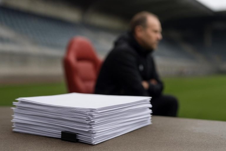 Archiefbeeld dat verwijst naar Stefan Kovacs, de voormalige Ajax-trainer die in Roemenië aan een geheime rol gelinkt wordt.