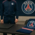 Een neutraal beeld rond de transfer van Dro Fernandez naar Paris Saint-Germain, zonder herkenbare gezichten.