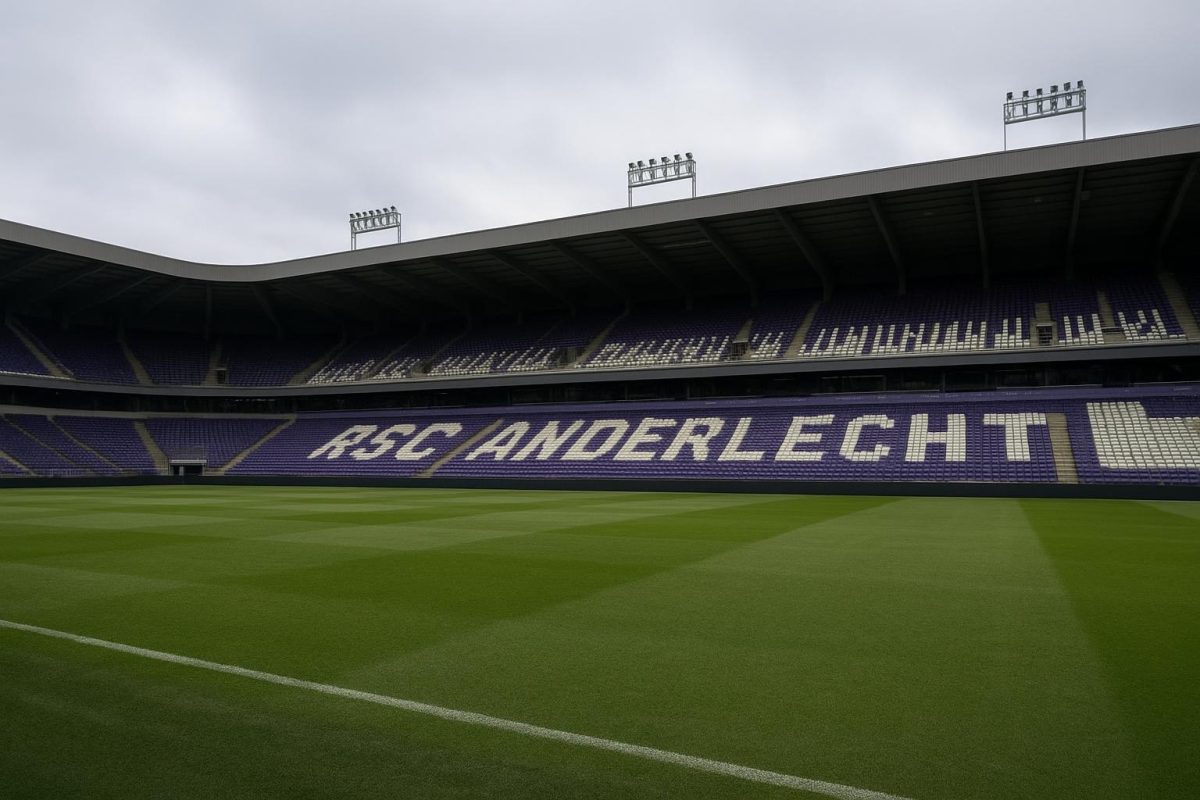 Sfeerbeeld rond het Lotto Park van RSC Anderlecht