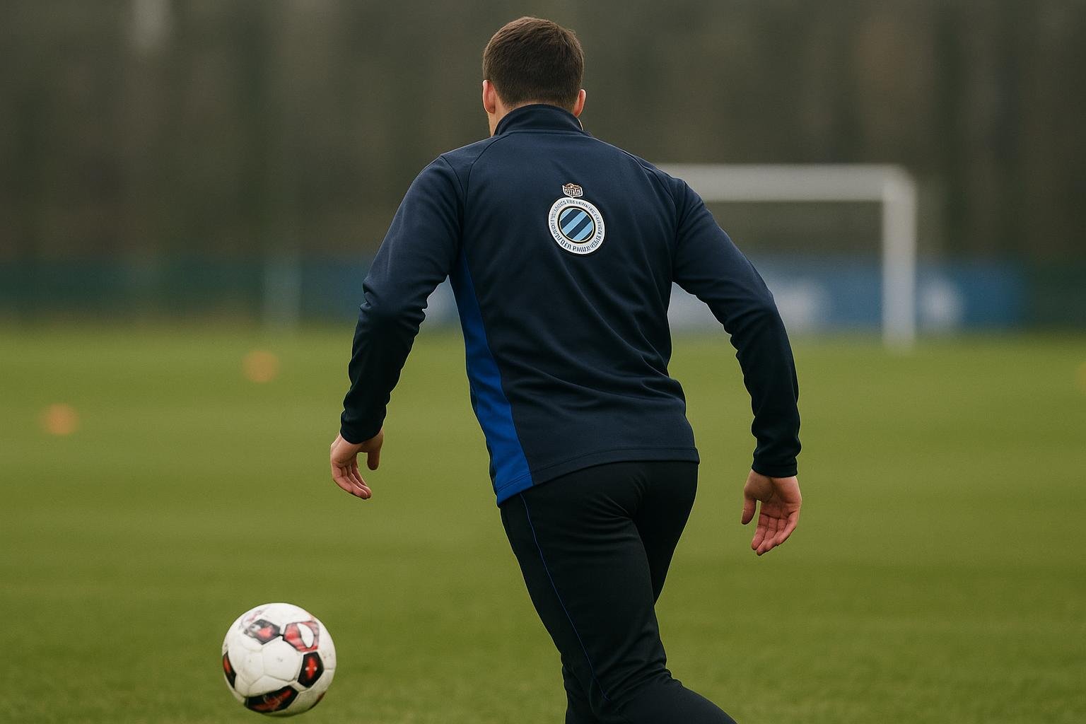 Training bij Club Brugge in aanloop naar de wintermercato, met focus op defensieve versterking