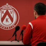 Sfeerbeeld rond KV Kortrijk na de match tegen Club NXT in de Challenger Pro League