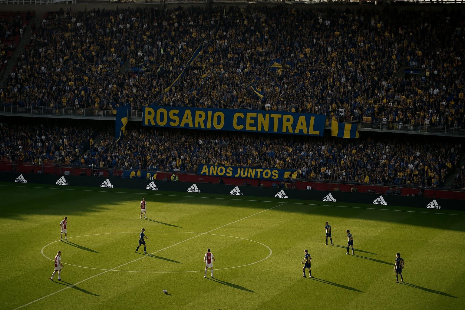 Algemene sfeerfoto bij transfer van Ajax naar Rosario Central