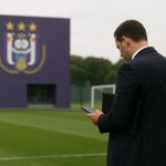 Olivier Renard van RSC Anderlecht tijdens de wintermercato