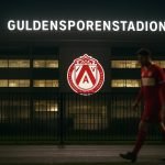 Stadionomgeving van KV Kortrijk aan het Guldensporenstadion
