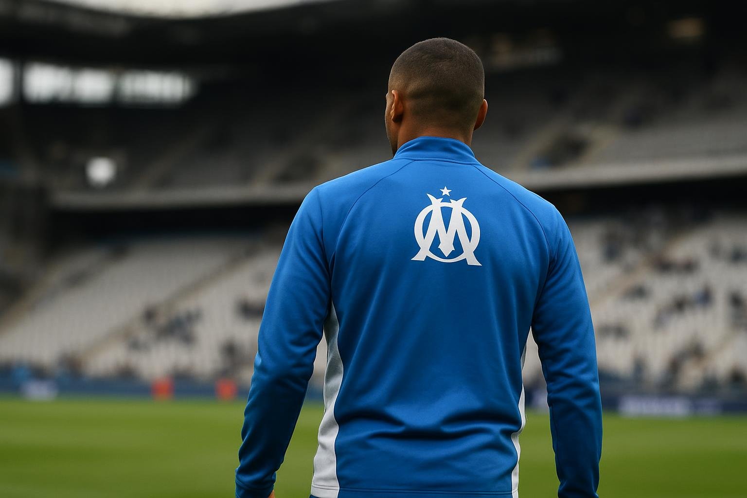 Arthur Vermeeren in Marseille-context tijdens een Champions League-trip naar België