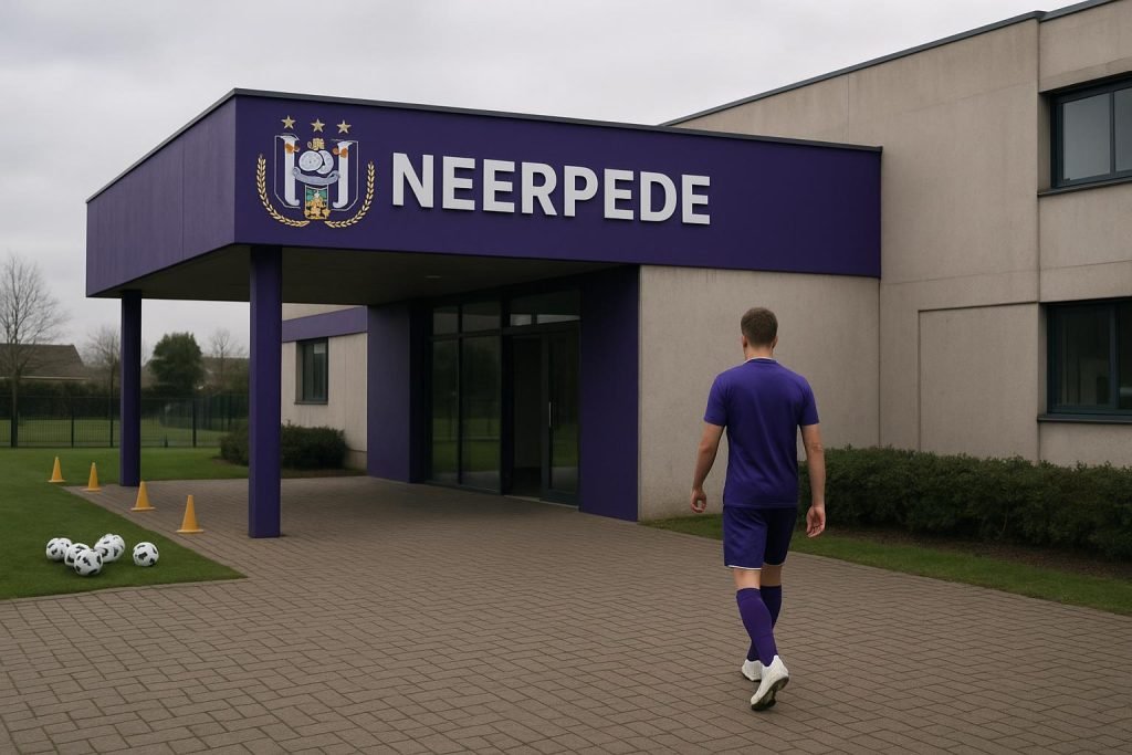 Het jeugdcomplex Neerpede van RSC Anderlecht