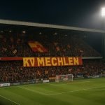 Stadionsfeer bij een thuiswedstrijd van KV Mechelen