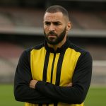 Karim Benzema in Al-Ittihad-context zonder herkenbare gezichten