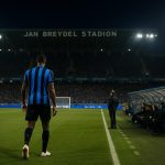 Sfeerbeeld in het Jan Breydelstadion rond Club Brugge tijdens een Europese avond