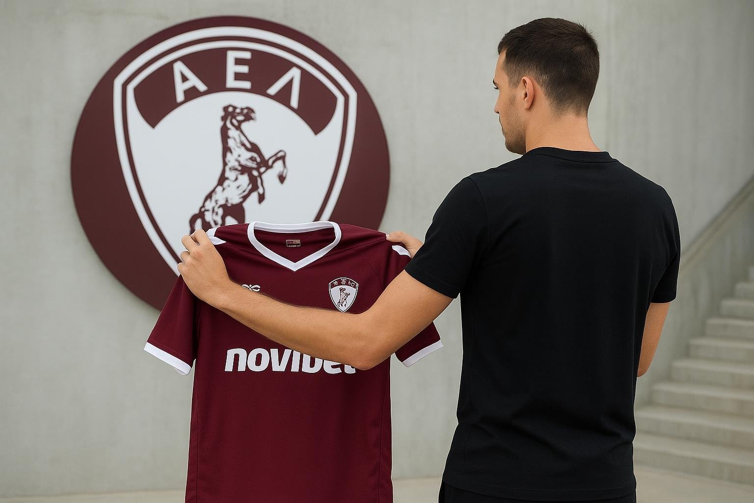 Julien Ngoy tekent een contract bij AEL Novibet in Griekenland