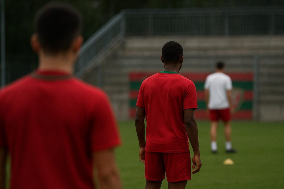 Zulte Waregem in trainingscontext terwijl transfergeruchten rond Jeppe Erenbjerg circuleren