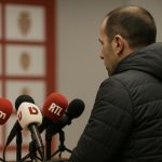 Sébastien Pocognoli langs de zijlijn als coach van AS Monaco