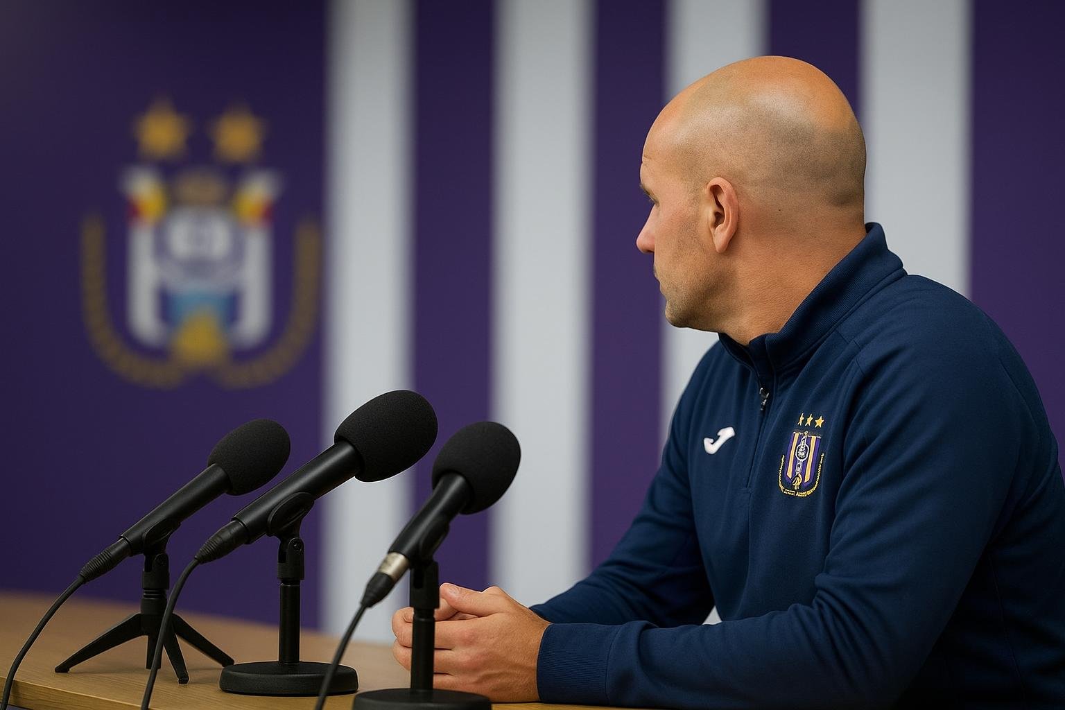 Besnik Hasi blikt vooruit op Standard- Anderlecht onder druk