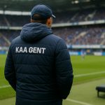 Rik De Mil langs de lijn bij KAA Gent in de Planet Group Arena