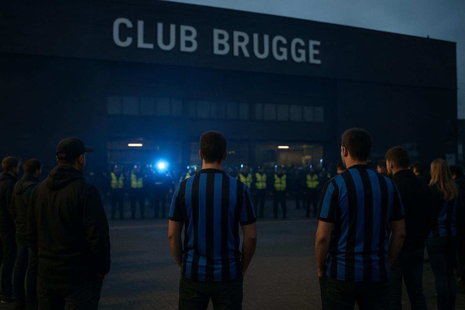 Avondsfeer rond het Jan Breydelstadion na Club Brugge tegen Marseille