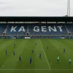 Algemeen beeld van KAA Gent tijdens een training op winterstage