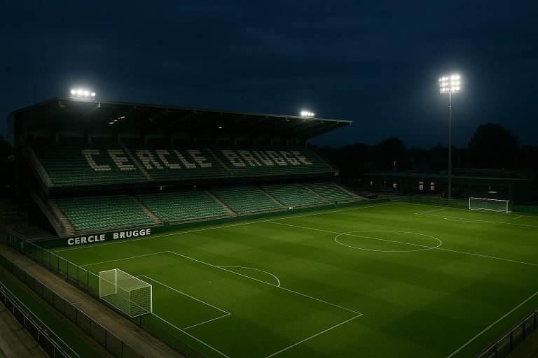 Sfeerbeeld van het trainingscomplex van Cercle Brugge