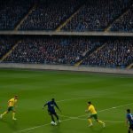 Oefenwedstrijd van Club Brugge in een stadion tijdens winterstage