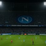 Algemeen beeld van Napoli in actie tijdens een wedstrijd
