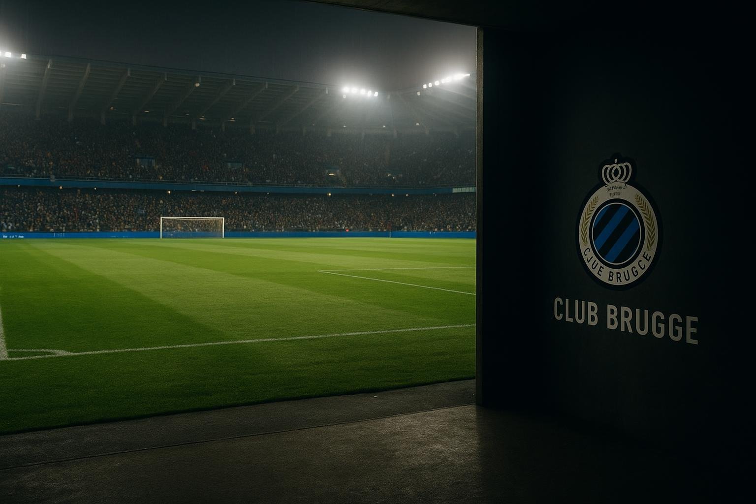 Stadionsfeer bij Club Brugge voor een wedstrijd