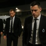 Teleurstelling bij de delegatie van Club Brugge na de uitreiking van de Gouden Schoen in Middelkerke