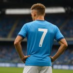 Een sfeerbeeld rond een mogelijke transfer van Noa Lang bij Napoli