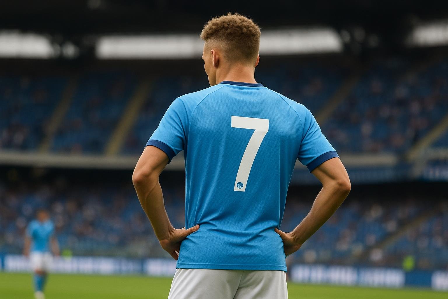 Een sfeerbeeld rond een mogelijke transfer van Noa Lang bij Napoli