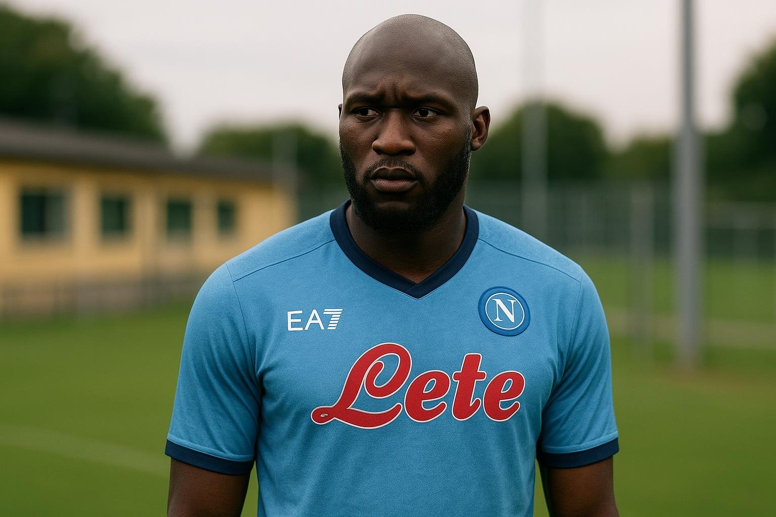 Sfeerbeeld rond Romelu Lukaku in Napoli-context, zonder herkenbare gezichten