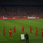 Tactische bespreking bij Bayern München tijdens een training