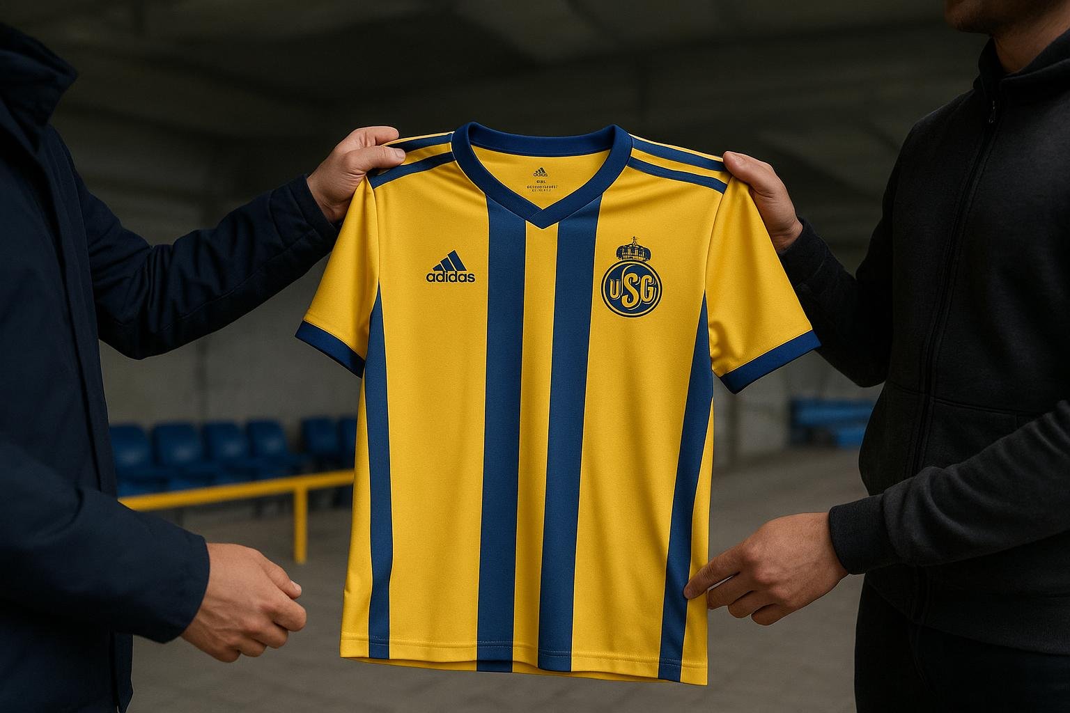 Besfort Zeleni na zijn officiële voorstelling bij Union Saint-Gilloise
