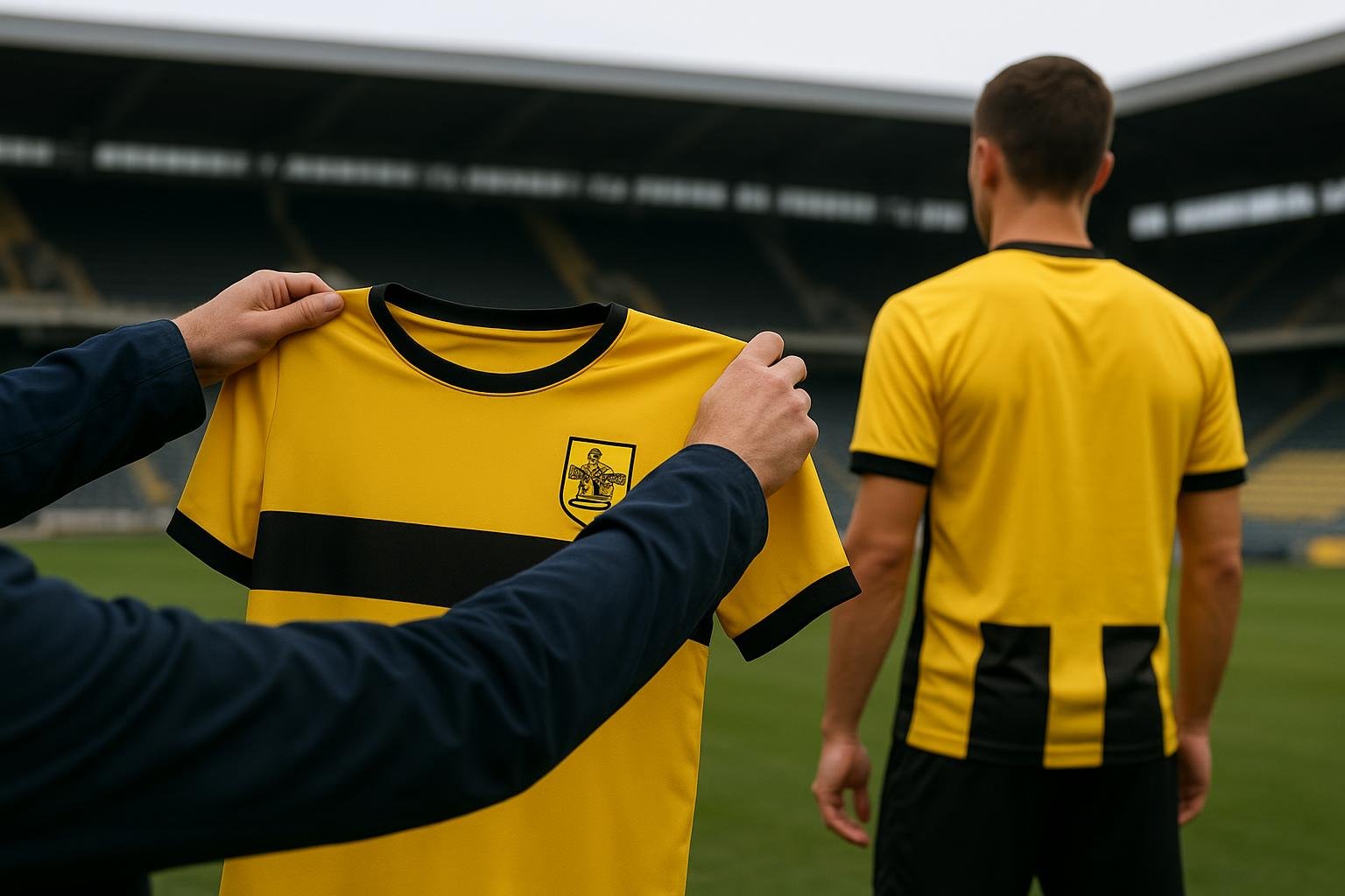 Martin Hongla in een neutrale setting rond zijn transfer naar Aris Saloniki