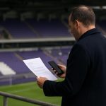 Olivier Renard van RSC Anderlecht tijdens de wintermercato