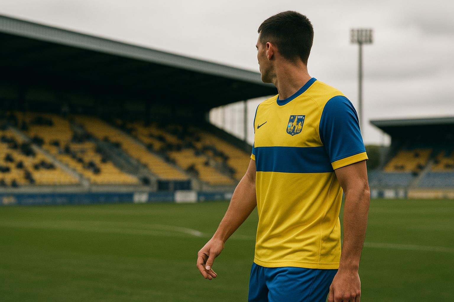 Tuur Rommens in actie voor Westerlo tijdens een wedstrijd