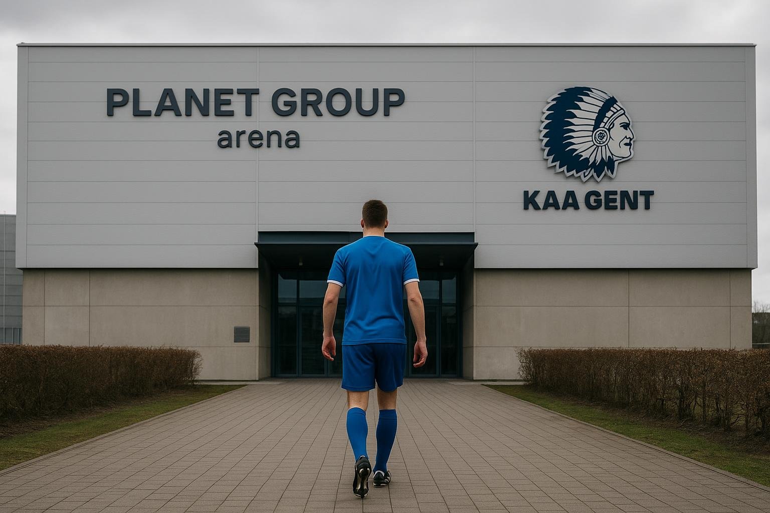 Omgeving van de Planet Group arena van KAA Gent in transfercontext