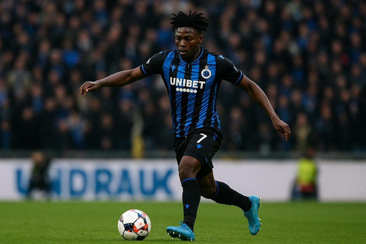 Club Brugge in actie met focus op flankspel