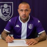 Radja Nainggolan na zijn officiële voorstelling bij Patro Eisden