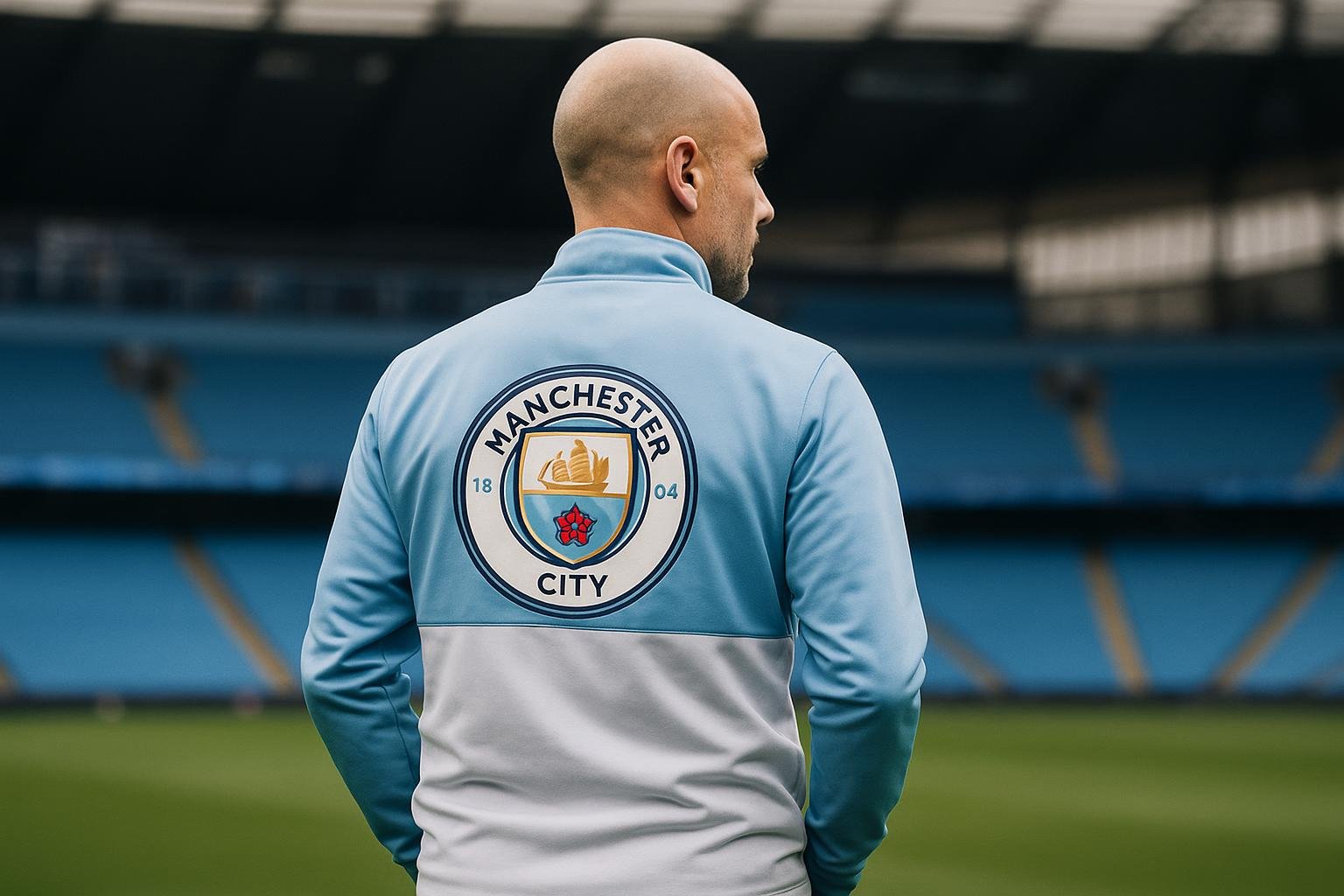 Vincent Kompany en Pep Guardiola in de context van Manchester City en het Etihad Stadium