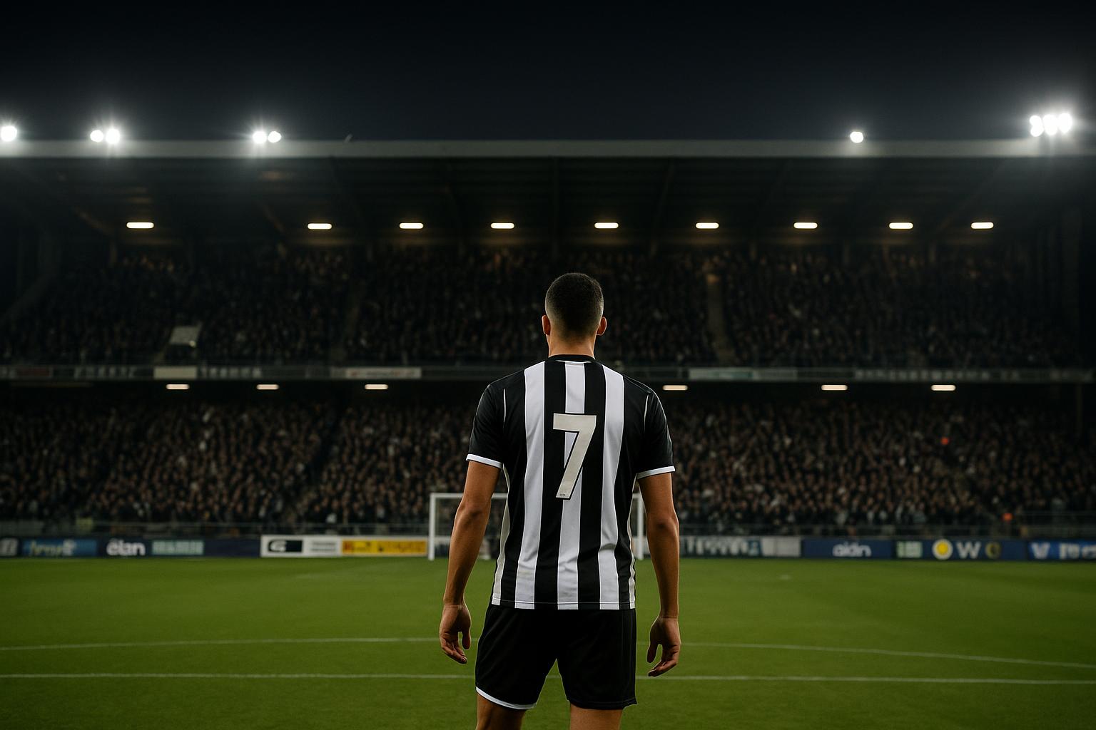 Sfeershot in het stadion van Sporting Charleroi in aanloop naar de Waalse derby tegen Standard Luik.