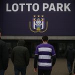 Sfeerbeeld rond RSC Anderlecht tijdens de wintermercato in en rond het Lotto Park