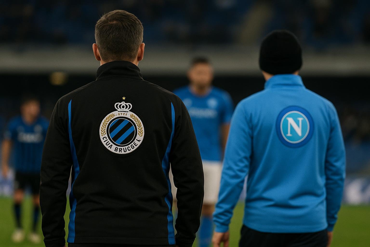 Sfeerbeeld rond een mogelijke transferlink tussen Napoli en Club Brugge met focus op een wingerprofiel