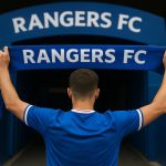 Andreas Skov Olsen in beeld bij zijn overstap van VfL Wolfsburg naar Rangers FC.