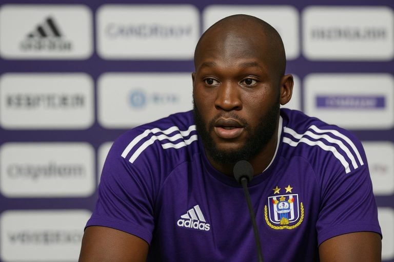 Romelu Lukaku spreekt over een mogelijke terugkeer naar RSC Anderlecht