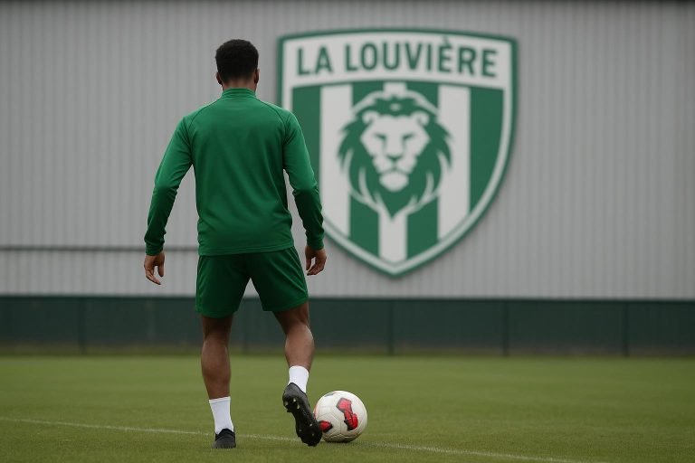 Samuel Bastien in actie in het shirt van Standard Luik