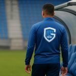 Jusef Erabi van KRC Genk tijdens een wedstrijdmoment
