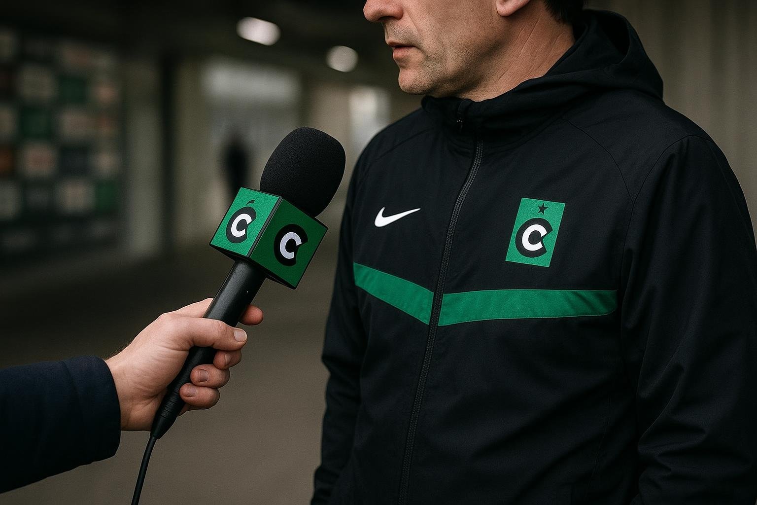 Onur Cinel, trainer van Cercle Brugge, reageert na de zege in Westerlo