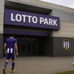 Sfeerbeeld van het Lotto Park, de thuisbasis van RSC Anderlecht
