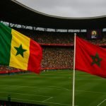 Stadionsfeer rond de Afrika Cup-finale tussen Senegal en Marokko