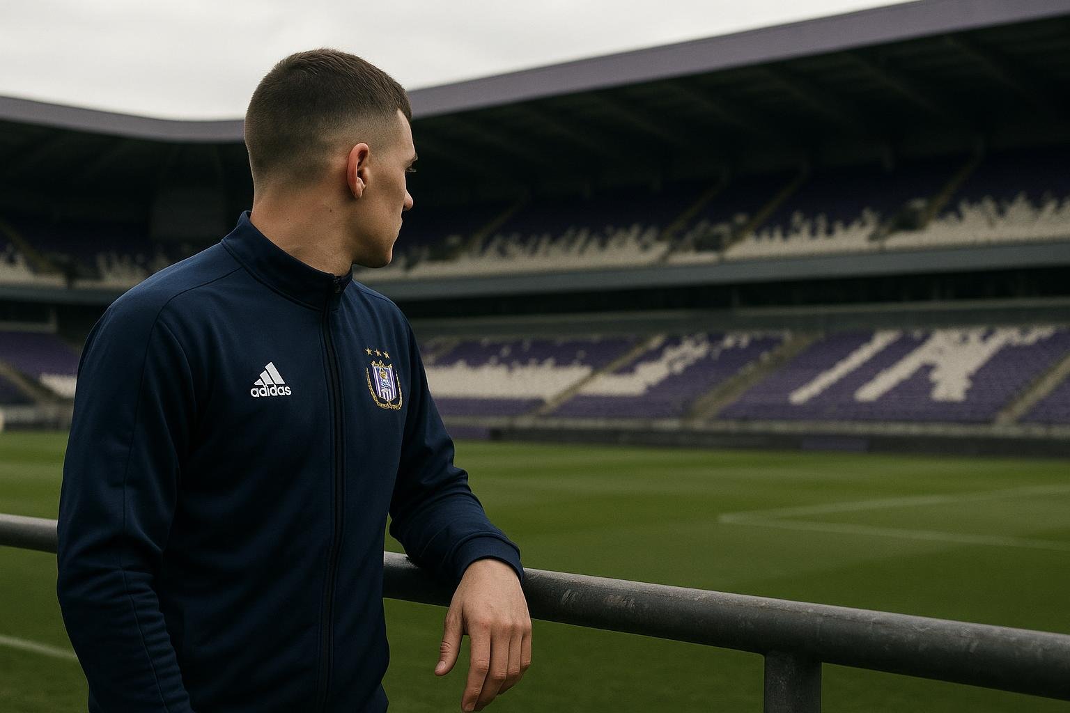 Luis Vazquez van RSC Anderlecht in een winters transfercontext